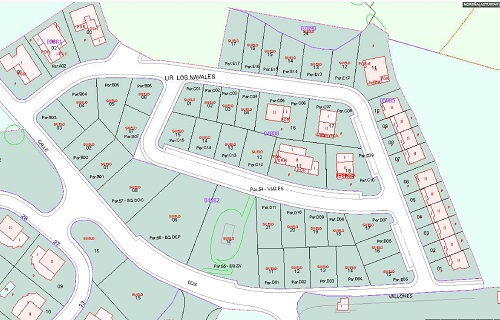 Plano ubicacin parcelas sacado del catastro